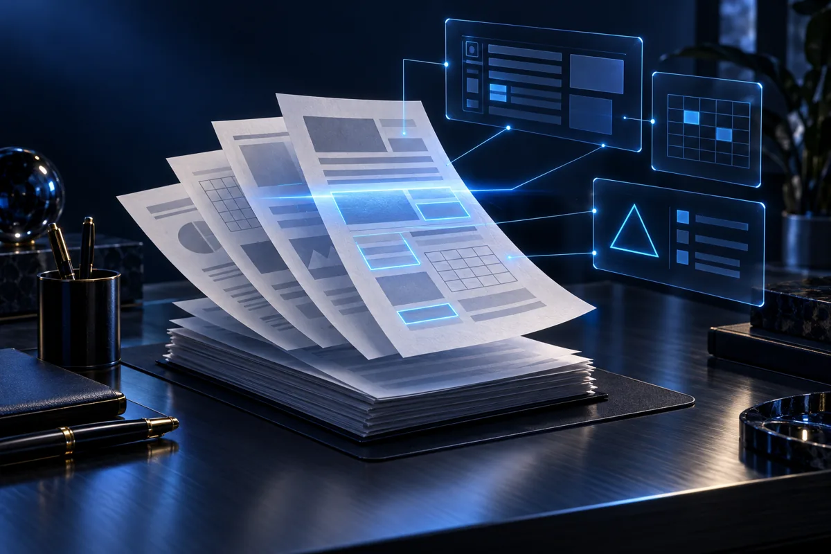 Иллюстрация кейса: AI Document Intelligence