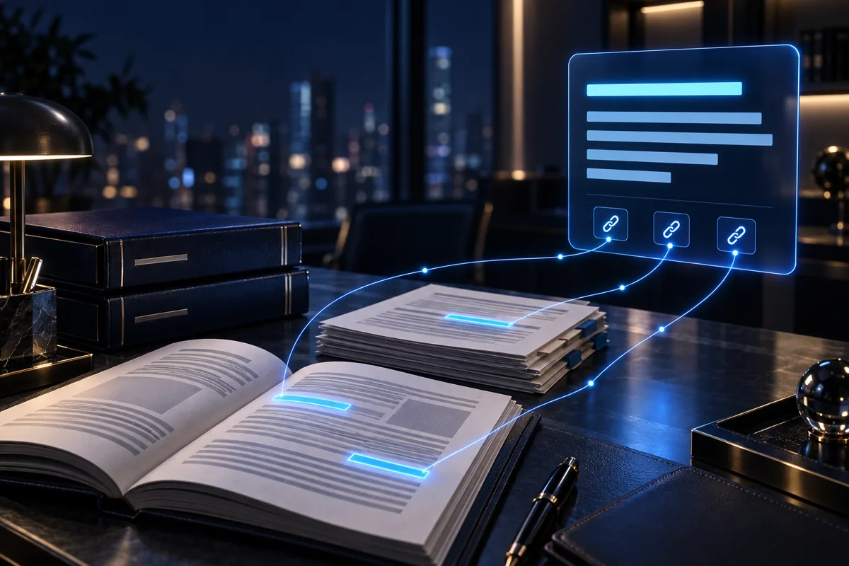 Иллюстрация кейса: Корпоративная AI-база знаний
