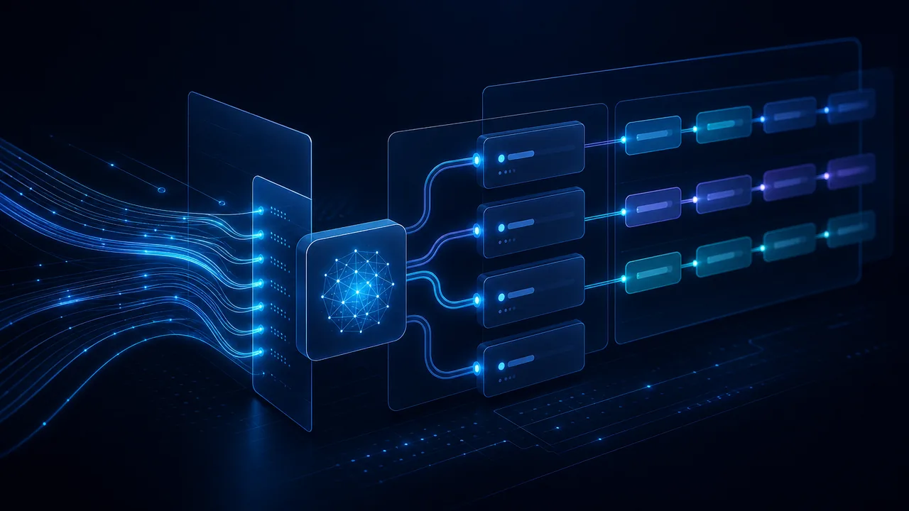 AI-маршрутизация обращений: абстрактный поток данных, классификация, статусы и операторский контроль